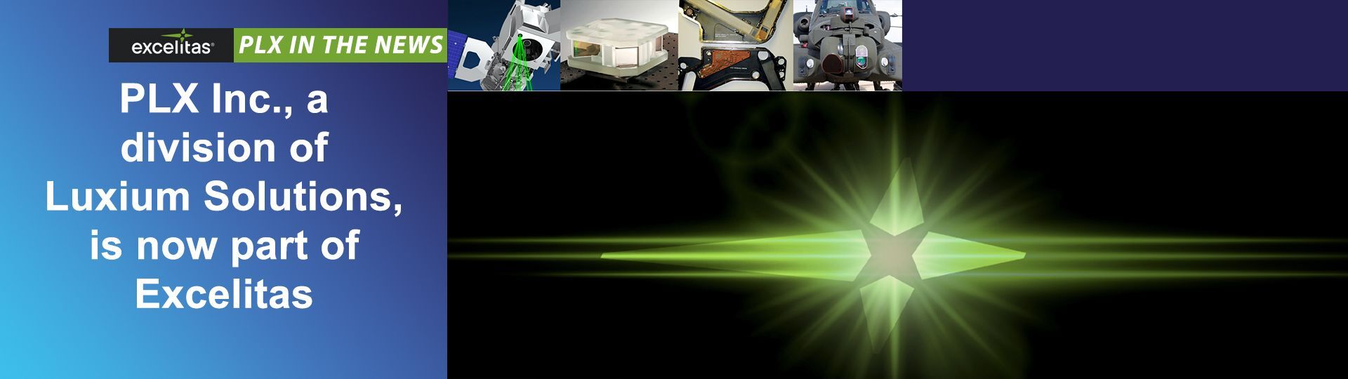 PLX Inc., a division of Luxium Solutions, is now part of Excelitas