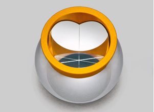 Durable Ball Mounted Hollow Retroreflector (DBMRs)